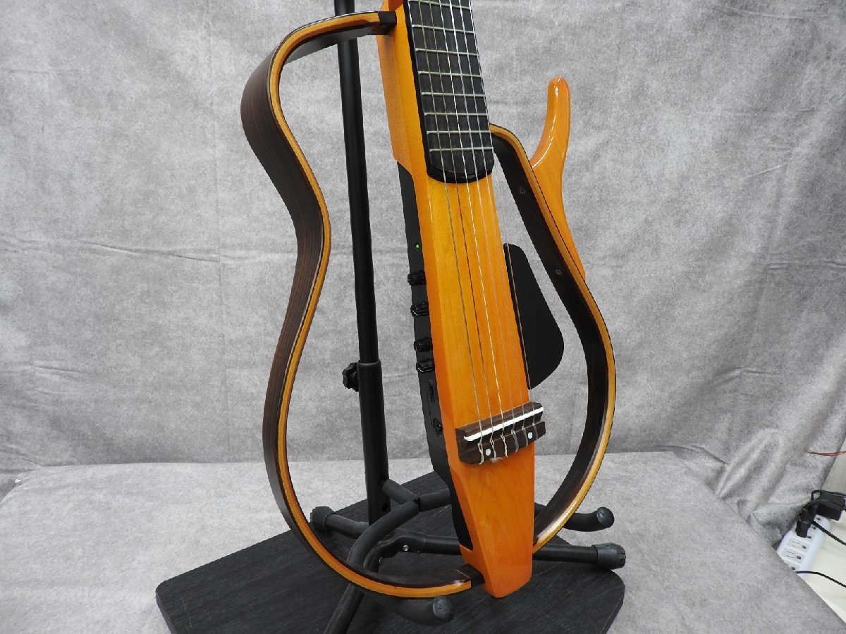 ヤマハ サイレントギター ライトアンバーバースト SLG130NW ケース付