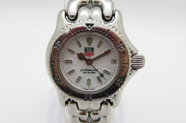 【不動】TAG Heuer Professional 腕時計 S90.808 1円～【ジャンク扱い】TAG HEUER タグホイヤー レディース腕時計