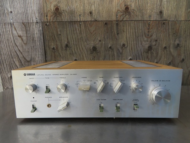 K☆YAMAHA ヤマハ ナチュラルサウンドステレオアンプ CA-600 NS