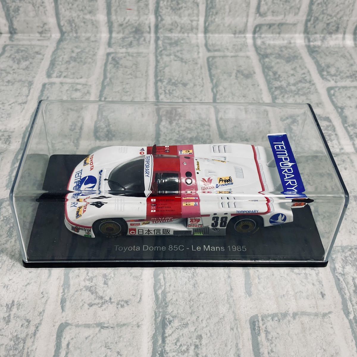 アシェット× Spark スパーク 1/43 昭和60年式 トヨタ 童夢 85C #38 ル・マン