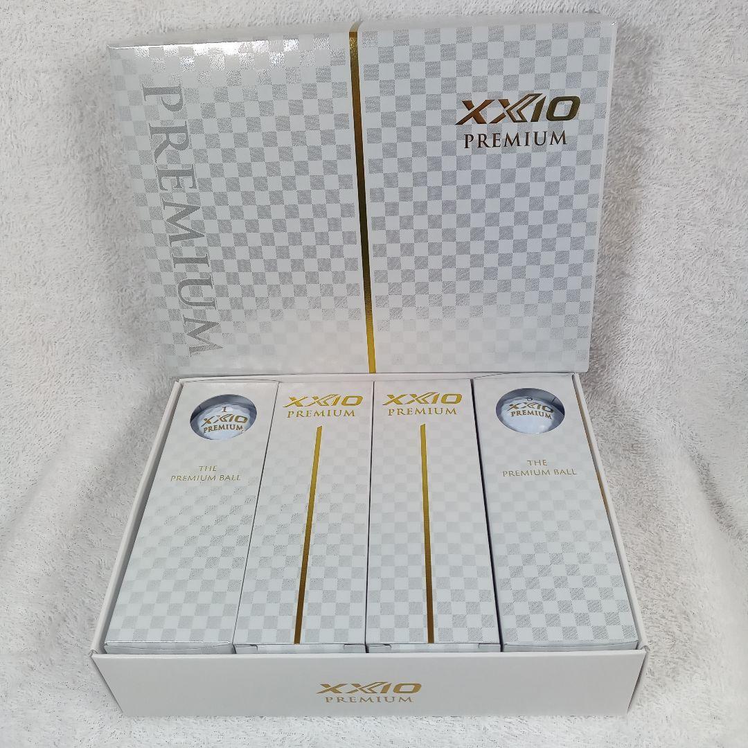 【最高の心地よさ!】ゼクシオ プレミアム ゴルフボール（ロイヤルゴールド）