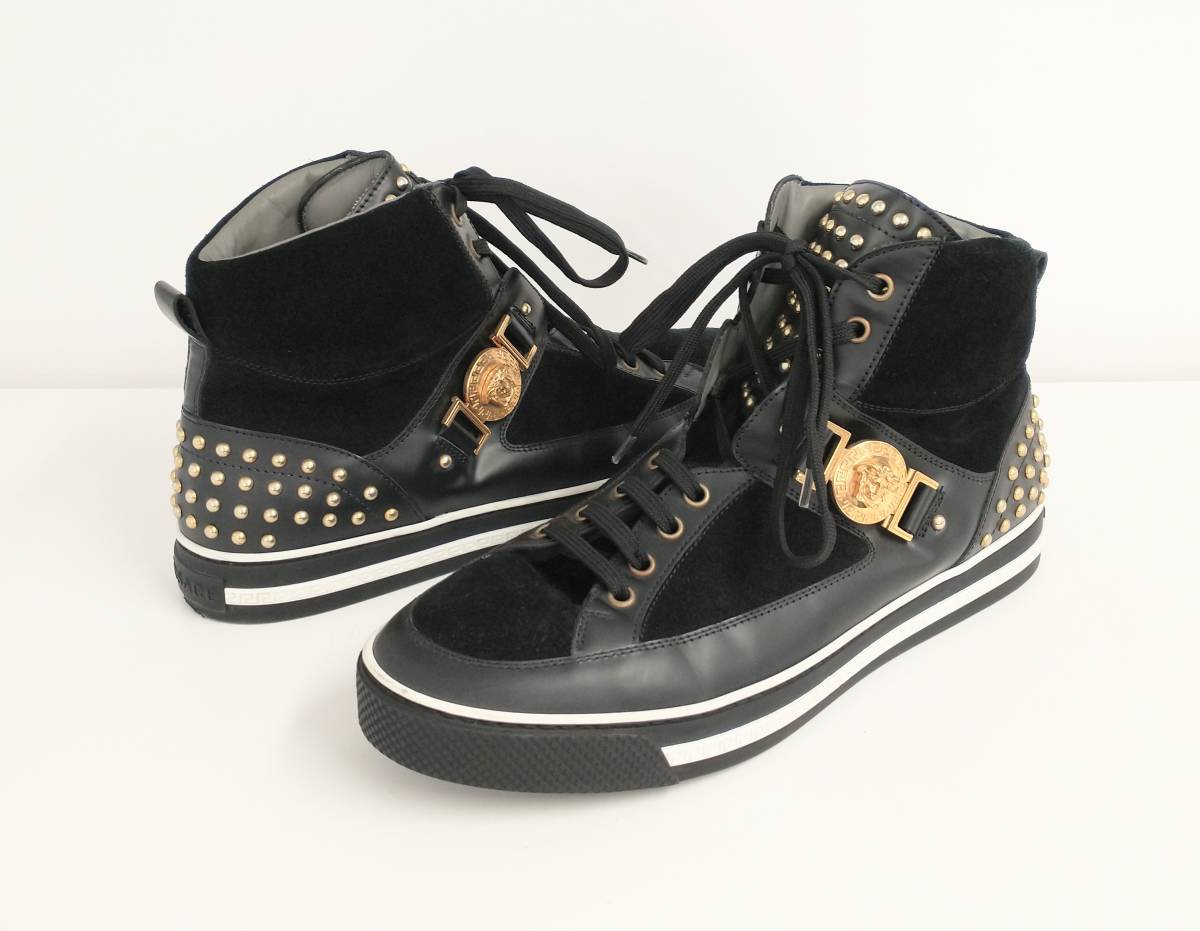 VERSACE ヴェルサーチ ハイカットスニーカー メデューサ サイズ42 1/2 