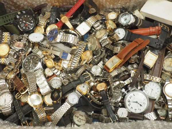 超大量セット 時計 500点以上 SEIKO セイコー CITIZEN シチズン 等 02a