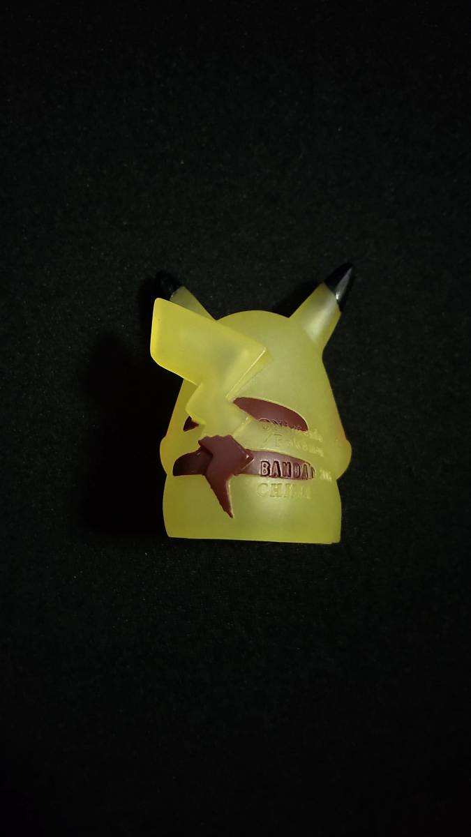 ポケモン ソフビ 指人形 変顔ピカチュウ クリア(ポケットモンスター