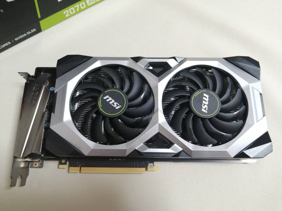GeForce RTX 2070 SUPER VENTUS GP OC グラフィックボード MSI 【公式