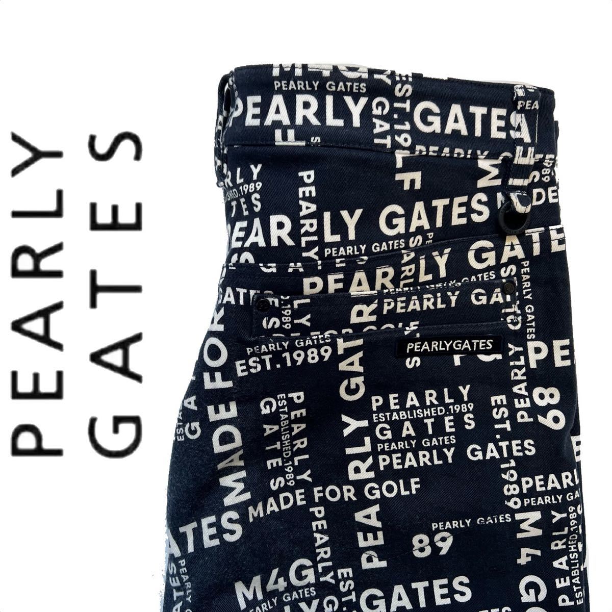 送料無料】PEARLY GATES パーリーゲイツ 総柄 パンツ ズボン メンズ 6