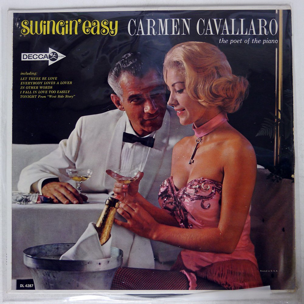CARMEN CAVALLARO/SWINGIN' EASY/DECCA DL4287