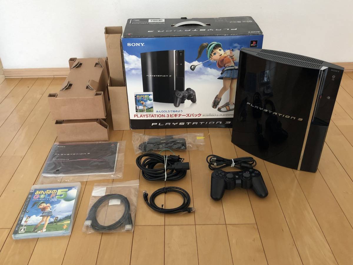 完全OH済み品】《HDD:60GB～250GBに交換》☆ソニー PS3 本体 CECHA00