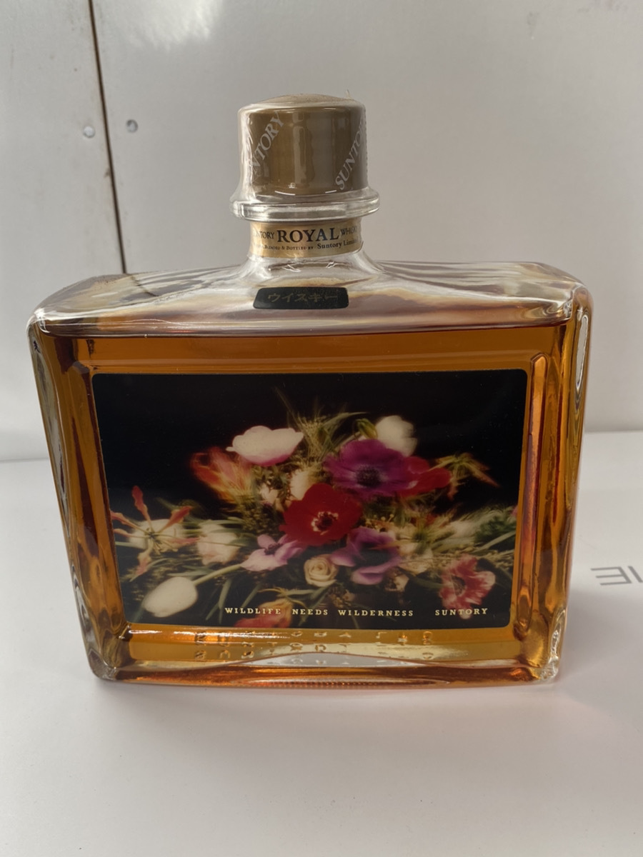 R57】☆未開栓☆SUNTORY サントリー ROYAL ローヤル 花の万博