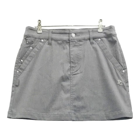 PEARLY GATES パーリーゲイツ 30周年モデル ストレッチスカート グレー