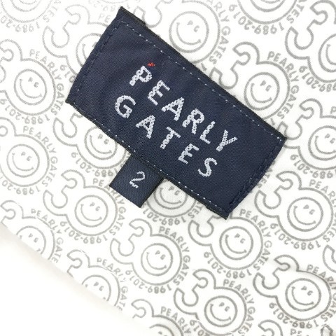 PEARLY GATES パーリーゲイツ 30周年モデル ストレッチスカート グレー