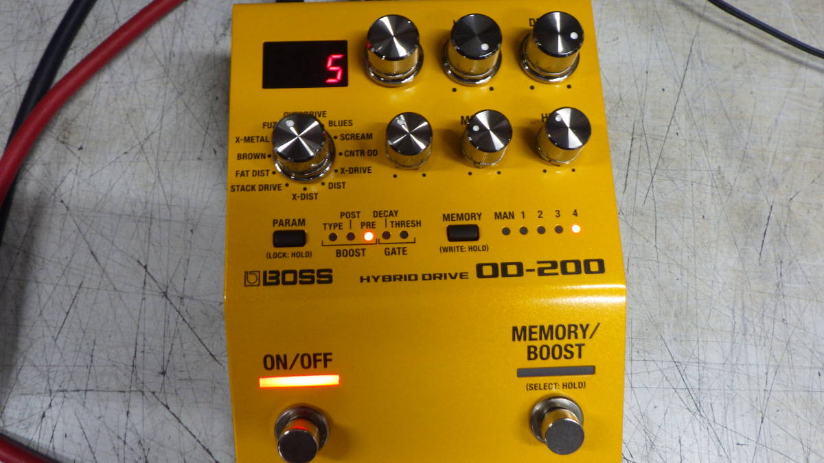 ■BOSS■マルチオーバードライブペダル■OD-200■中古■ ★即決★