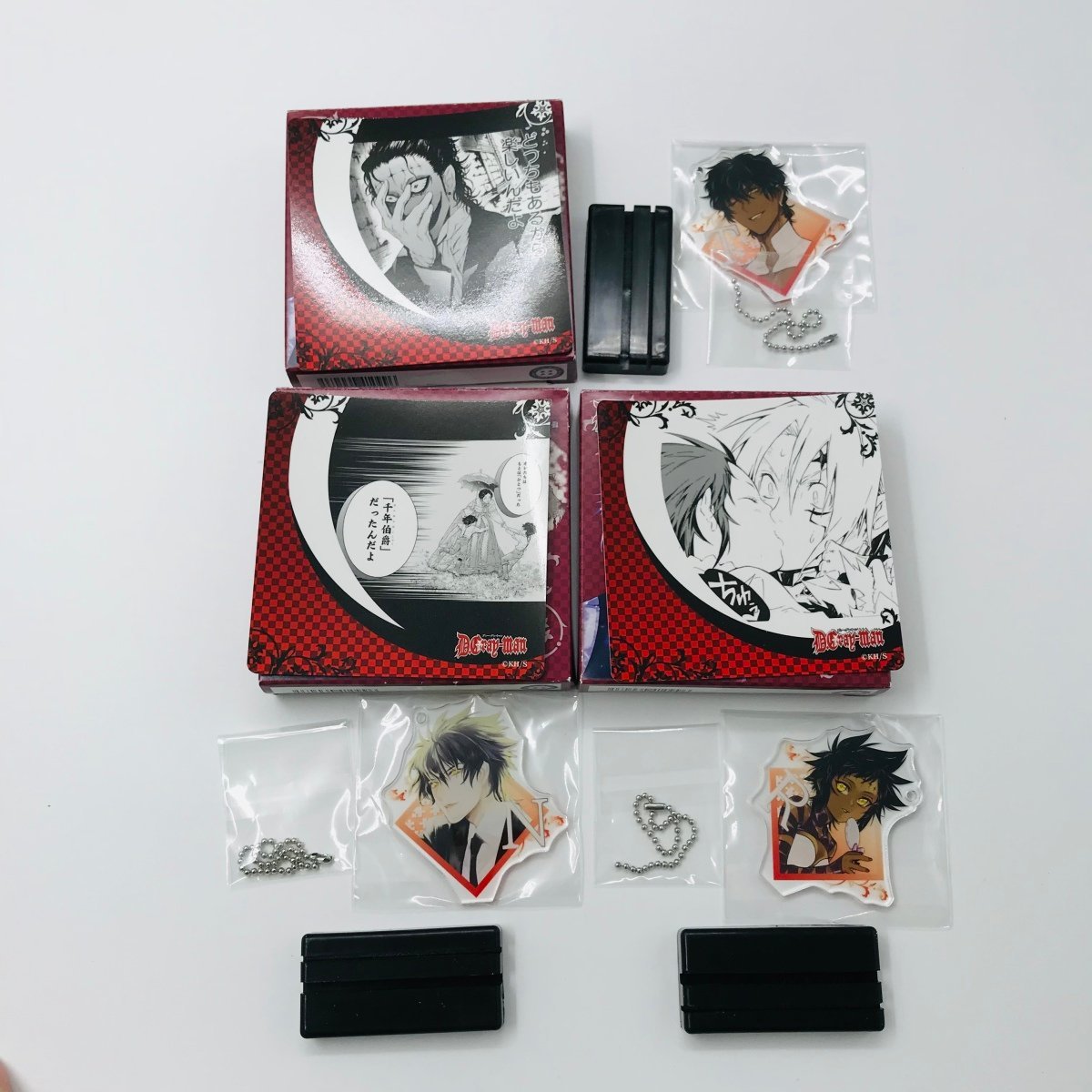 中古品 D.Gray-man ディーグレイマン 原画展 名場面アクリルジオラマ 