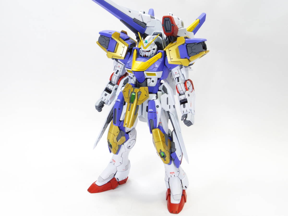 MG V2ガンダム アサルトバスター ver.ka 改修塗装完成品