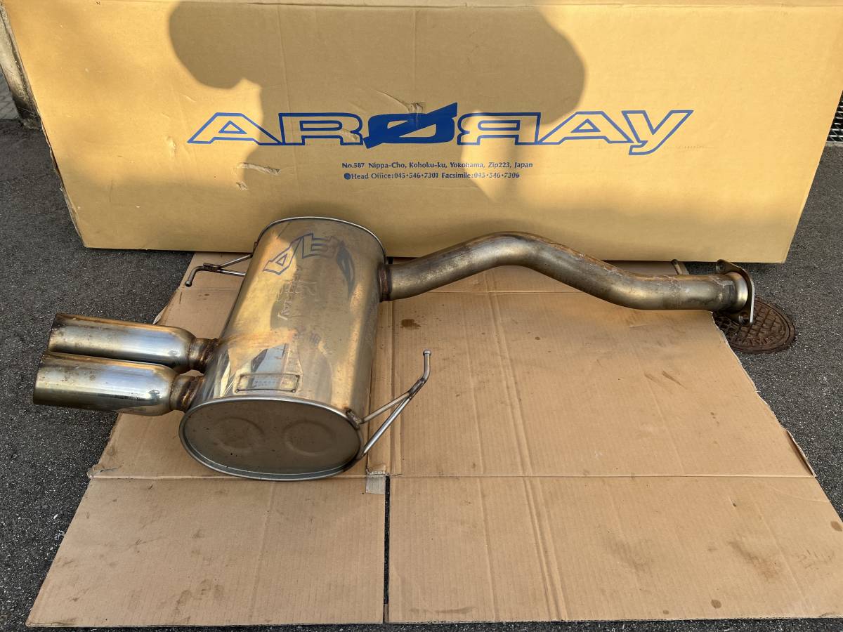 アーキュレー ARQURAY マフラー BMW E90 320i VA20 認定書付 ARQRAY