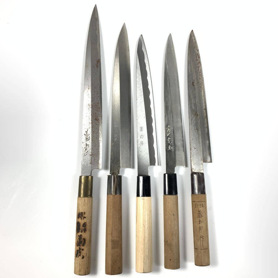 包丁いろいろ 300本大量まとめ売り 和包丁/ステンレス/果物ナイフ