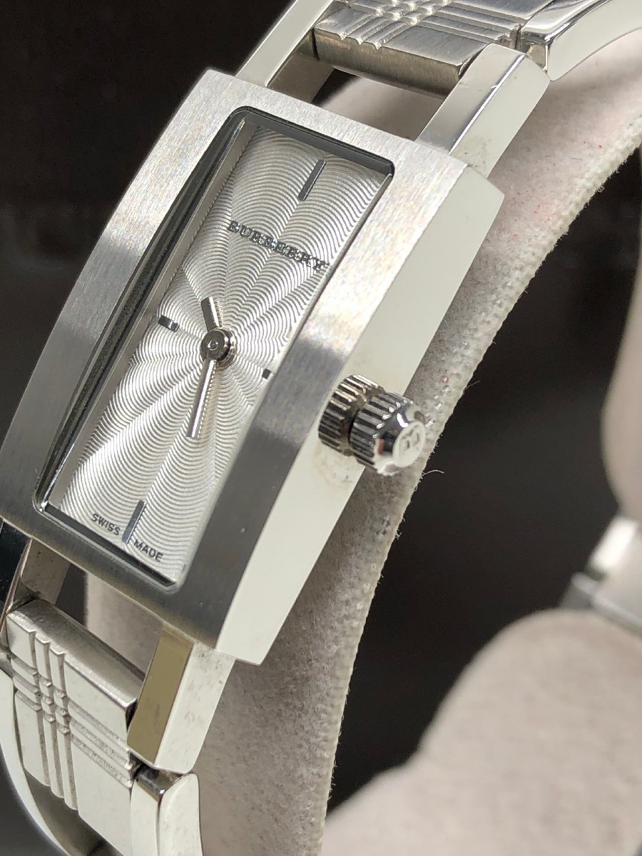 稼動品 BURBERRY バーバリー BU4206 スクエア クォーツ 2023年1月電池