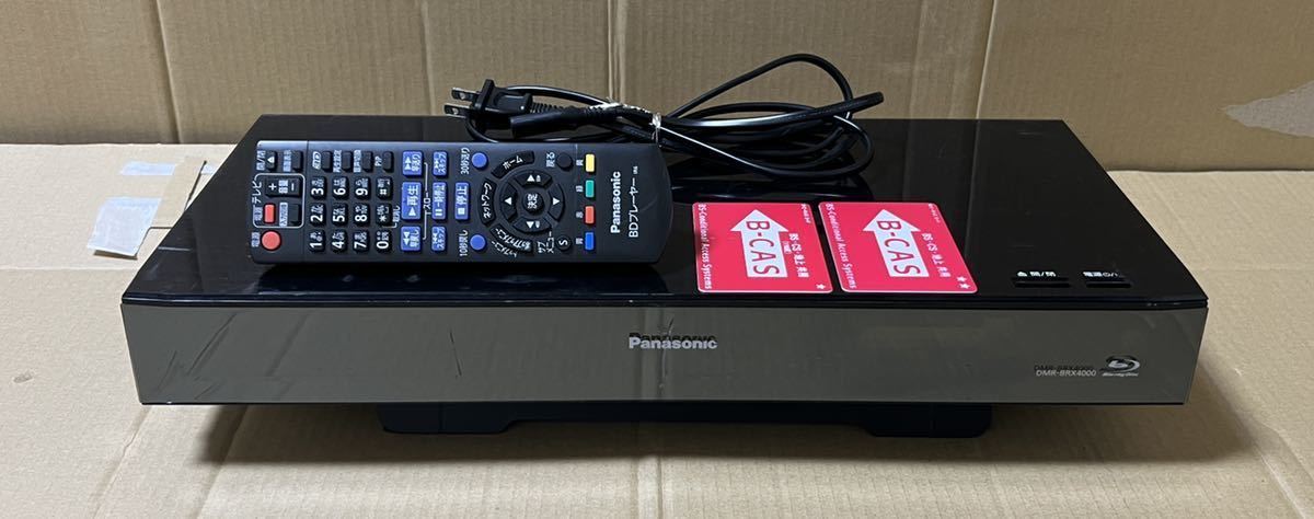 Panasonic パナソニック DMR-BRX4000 ブルーレイディスクレコーダー