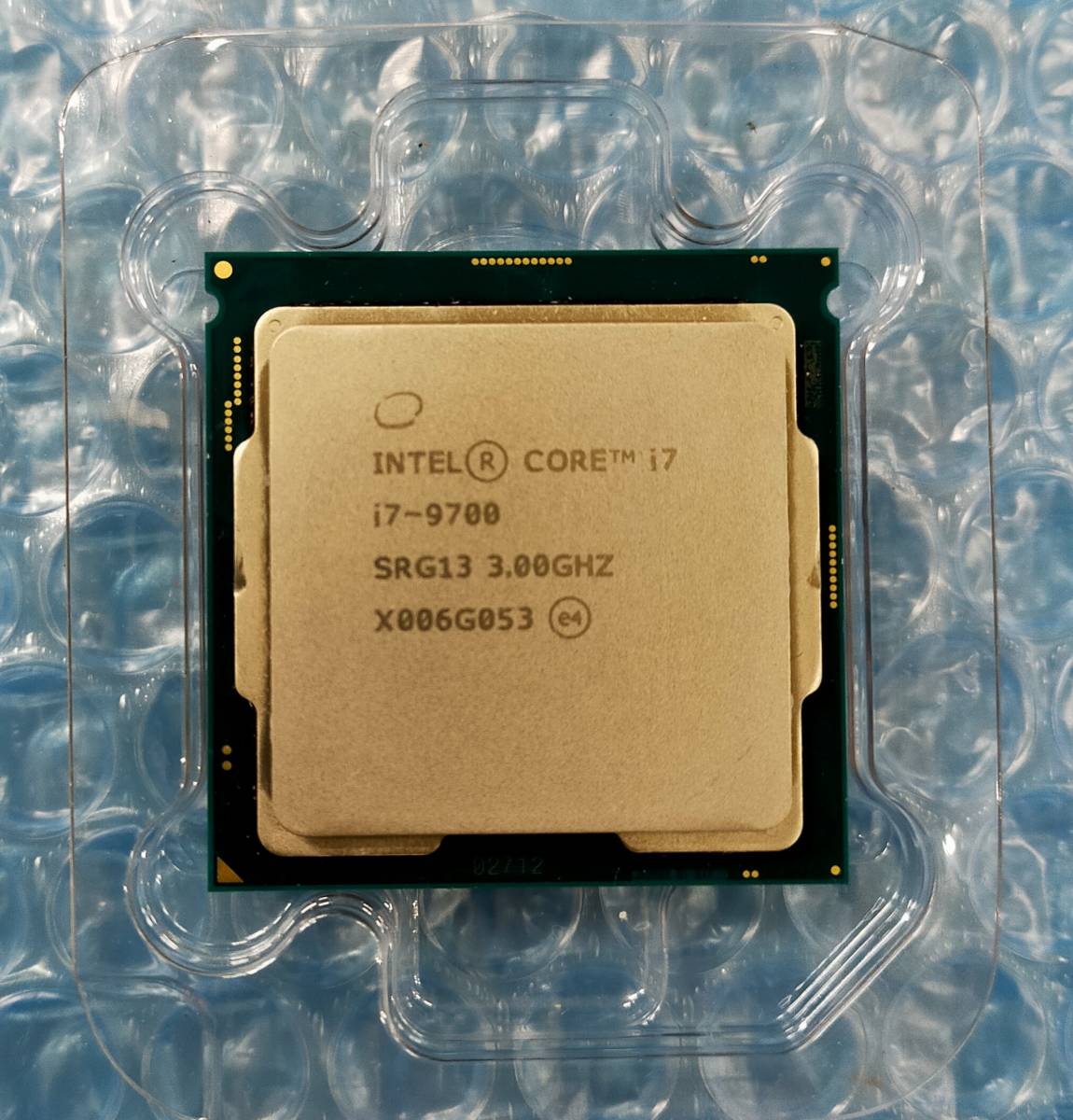 直販超高品質 ジャンク Intel Core i7 9700 LGA1151 SRG13 送料無料