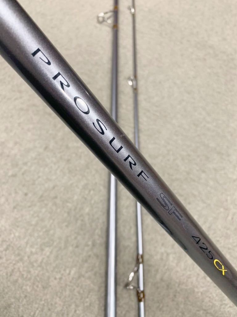 美品 シマノ プロサーフ SF 425 CX SHIMANO PROSURF SF 425 CX 投げ竿