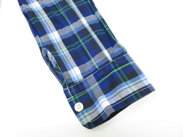 HH超 サカイ sacai チェック柄 ドローコードシャツ 13-00422M メンズ