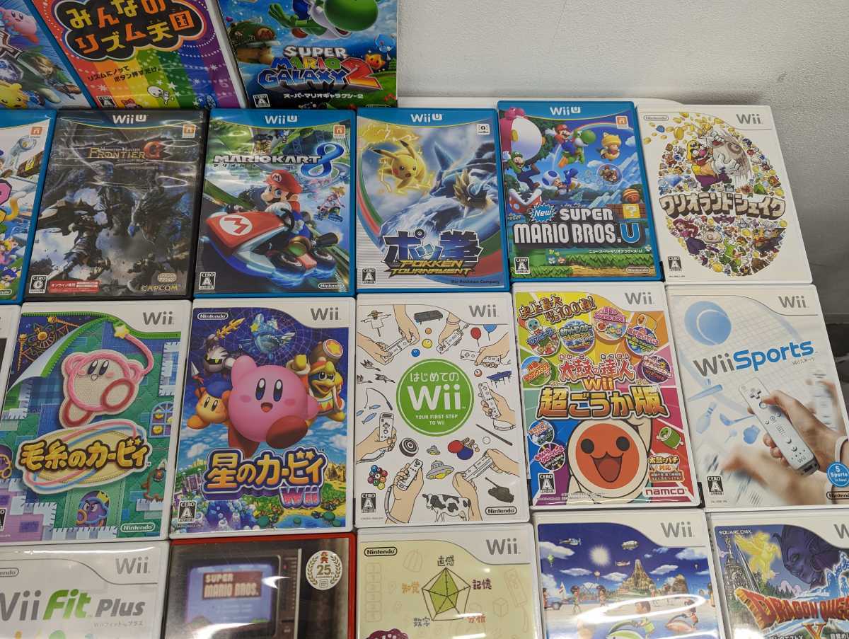 40本セット Wii WiiU マリオパーティー 太鼓の達人 スマブラ みんなの  