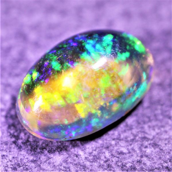 天然ファイアオパール メキシコ産 0.800ct 欧泊 宝石 ジュエリー 遊色