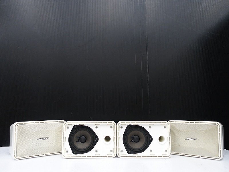 BOSE スピーカー 101MMG ブラケット付き 4個セット △▽BOSE 101MMW スピーカー 4本 ブラケット付 ボーズ△▽015197001