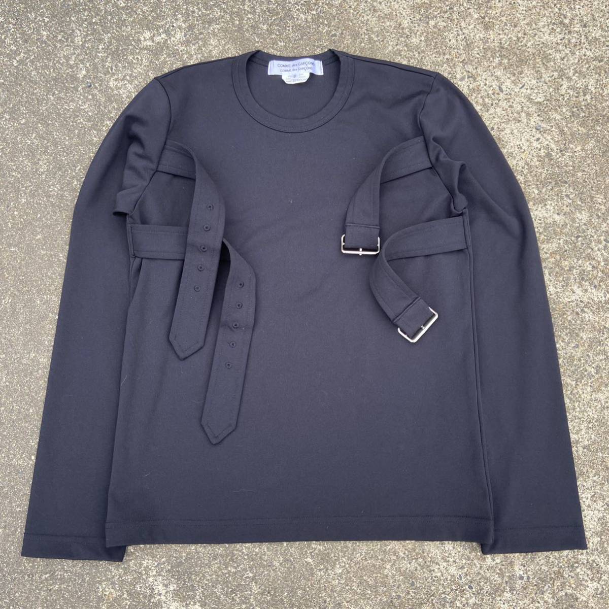 希少 rare 18ss comme des garcons homme ギャルソン オム wide slacks 