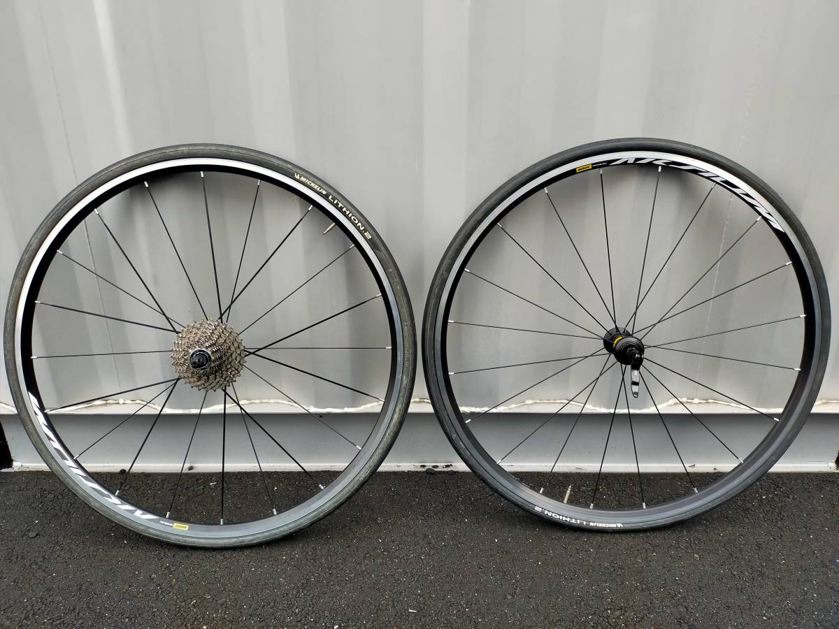 MAVIC マビック AKSIUM アクシウム 11S スプロケ付き ホイール 自転車