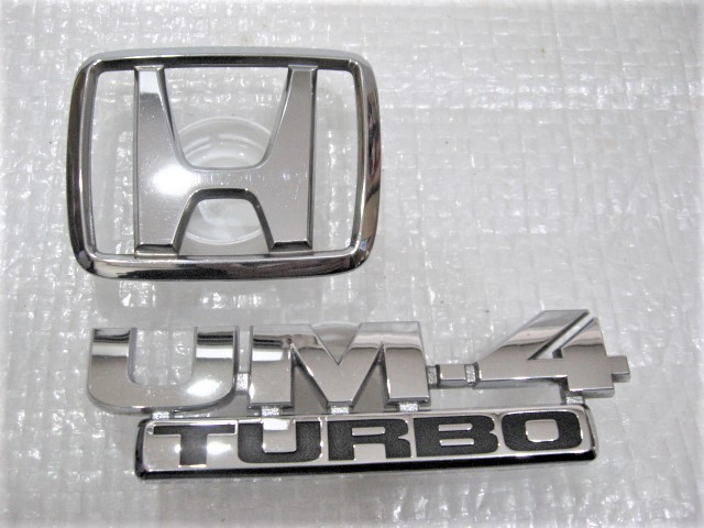 ☆希少 UM-4 TURBO ターボ Z GF-PA1? ホンダ Hマーク HONDA ロゴ 
