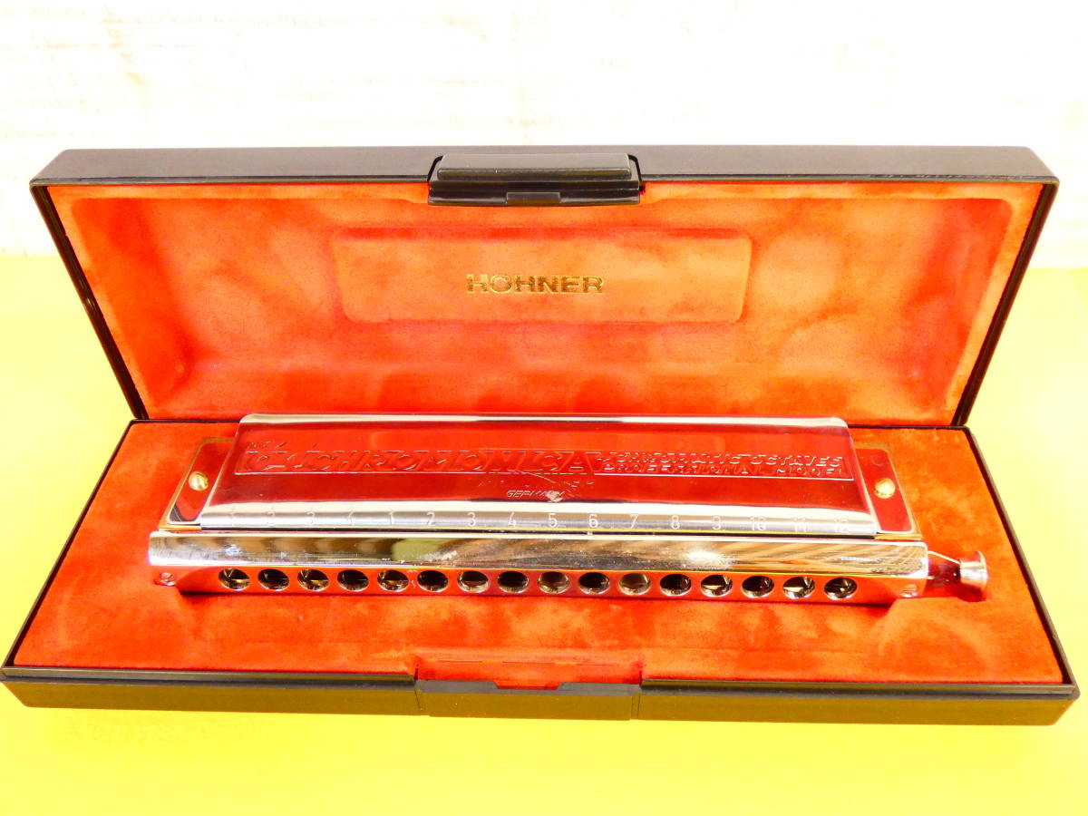  HOHNER ホーナー Chromonica 280/64 クロマチック ハーモニカ C調 ケース付き ② @送料520円 1(ハーモニカ、ブルースハープ)｜売買されたオークション情報、yahooの商品情報をアーカイブ公開 - オーク ハーモニカ、ブルースハープ