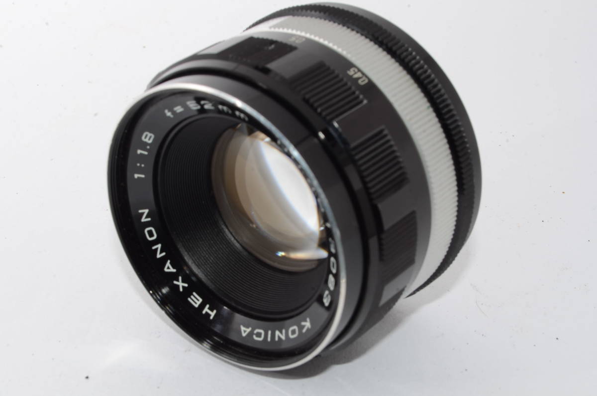 外観特上級】KONICA AUTOREX シルバー / KONICA HEXANON 52mm F1.8