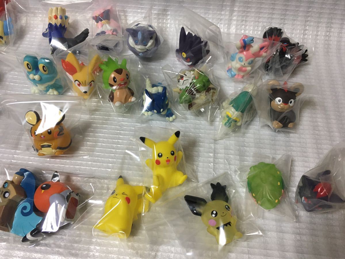 ポケモンキッズ 食玩 ポケモン 大量セット 指人形 クリアバージョン