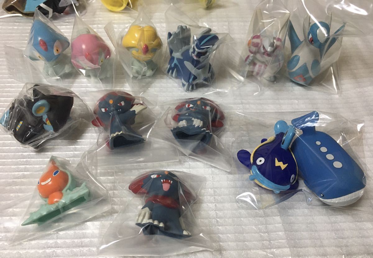 ポケモンキッズ 食玩 ポケモン 大量セット 指人形 クリアバージョン
