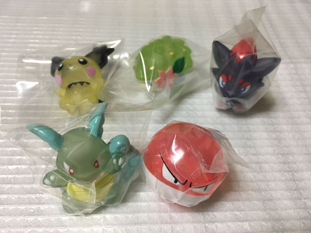 ポケモンキッズ 食玩 ポケモン 大量セット 指人形 クリアバージョン