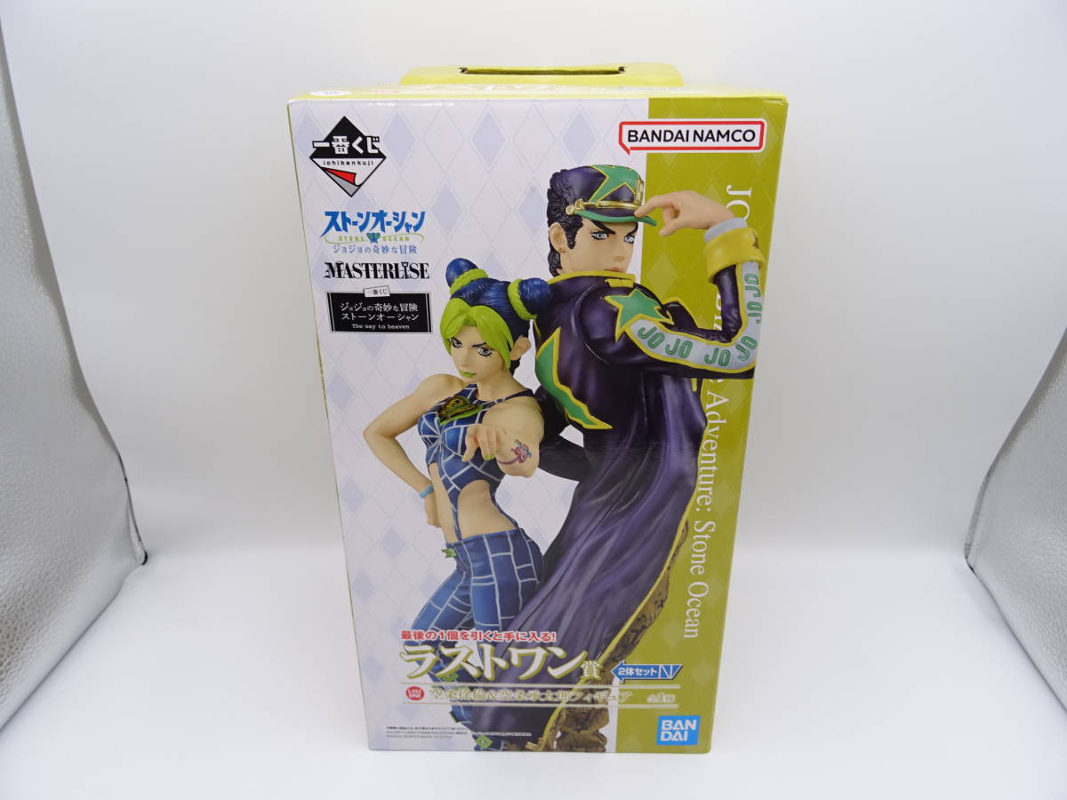 28M【中古未開封品】ジョジョの奇妙な冒険 ストーンオーシャン / 空条徐倫 & 空条承太郎 / 一番くじ / ラストワン賞　BANDAIナムコ