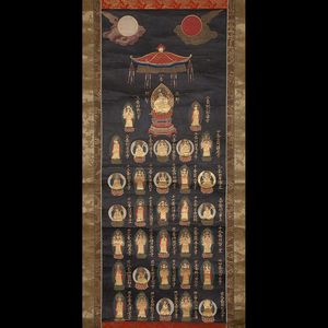四国八十八ケ所霊場本尊御影 仏画 紙本 仏教美術 掛け軸 四国八十八ケ所霊場本尊御影 仏画 紙本 仏教美術 掛け軸