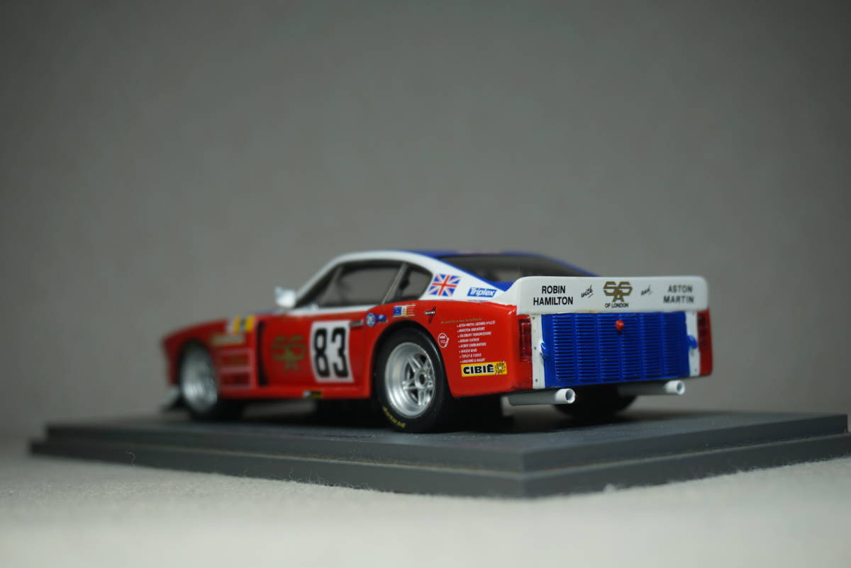 1/43 ルマン spark Aston Martin AMV8 #83 1977 Le Mans 24h 17th