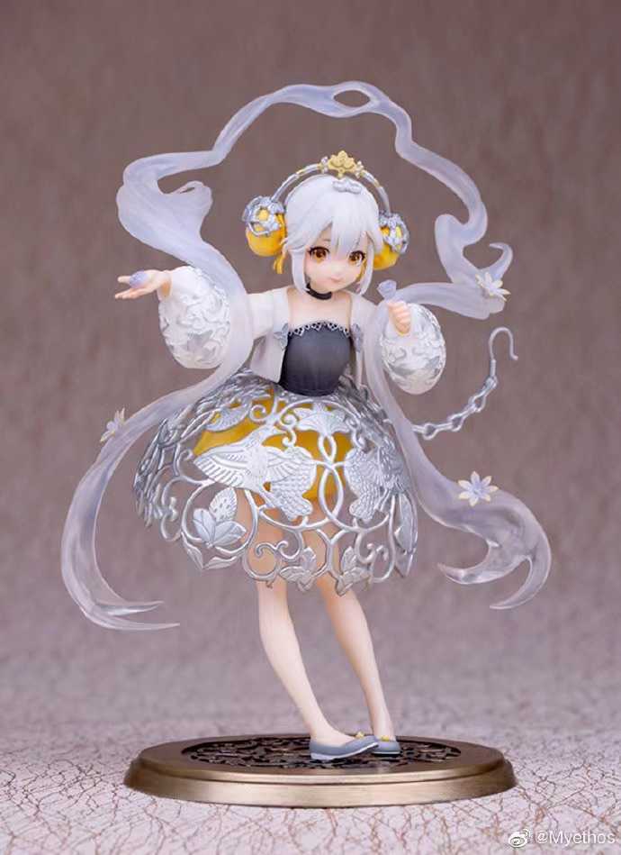 Myethos 国家宝蔵 葡萄花鳥紋銀香嚢 1/7 スケール フィギュア ミートス