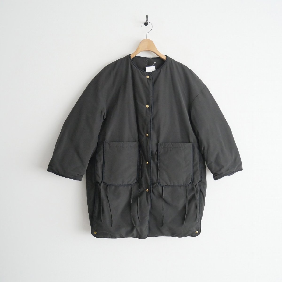 2020AW / Drawer ドゥロワー / キルトダウン ファーポケットコート 36 