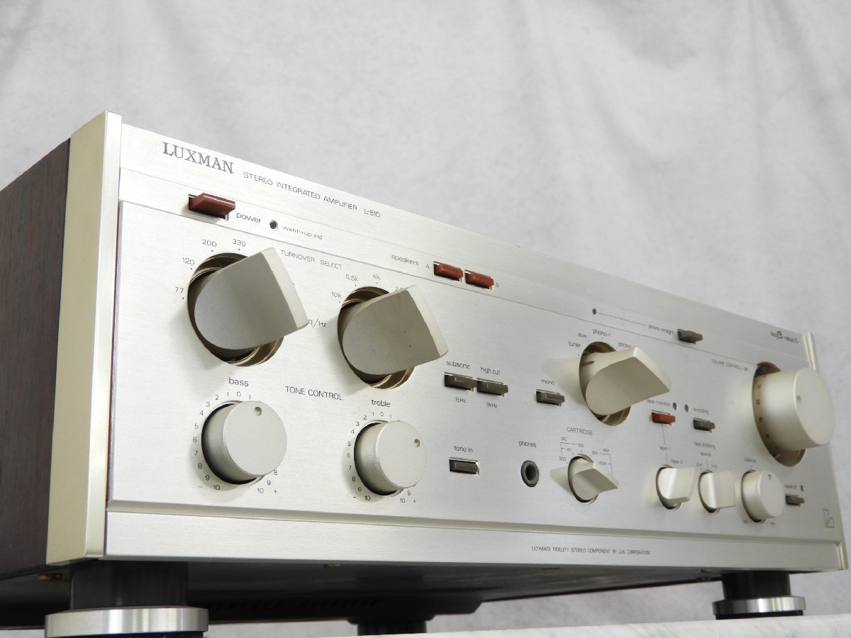 T2736□ジャンクLuxman ラックスマン L-510 プリメインアンプ
