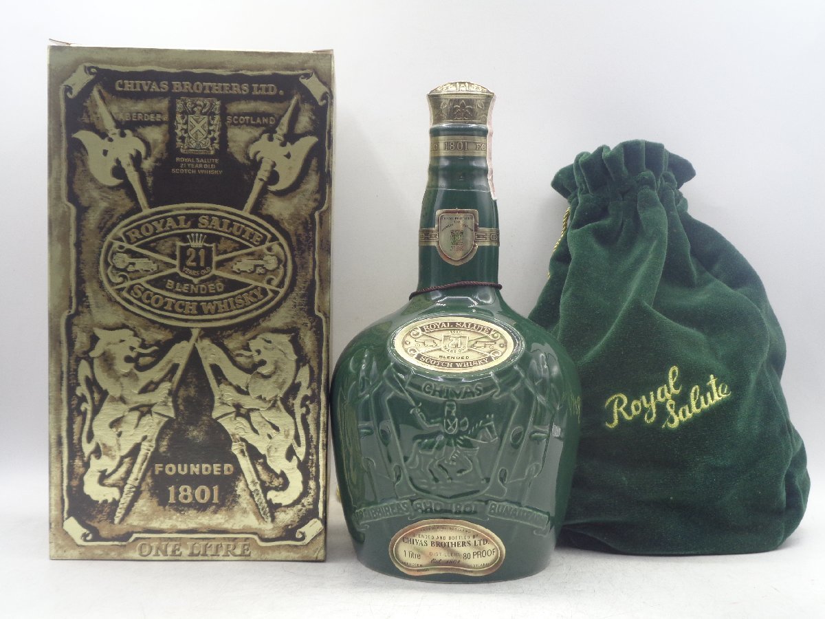 シーバス・ブラザーズ ロイヤルサルート21年グリーンボトル シーバス