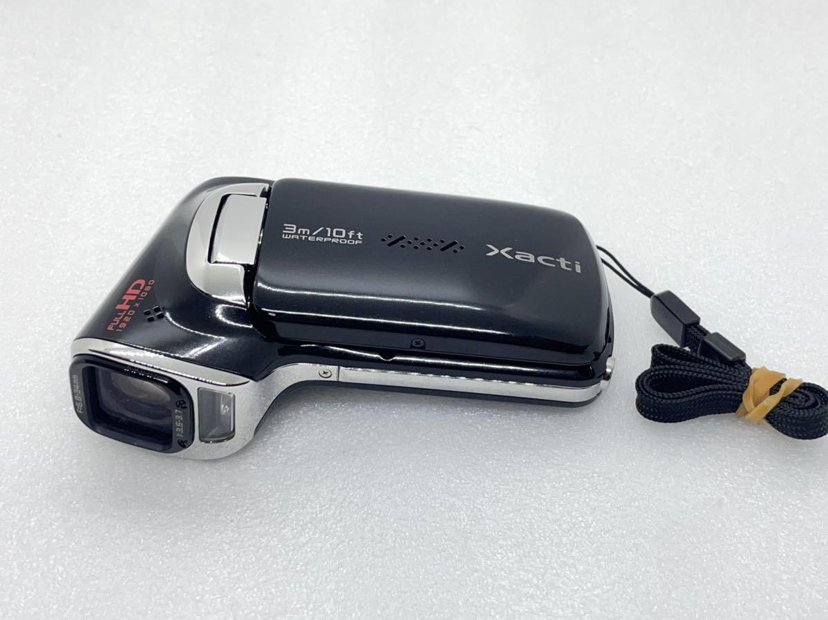 SANYO デジタルムービーカメラ Xacti CA100 K ブラック DMX-CA100(K)