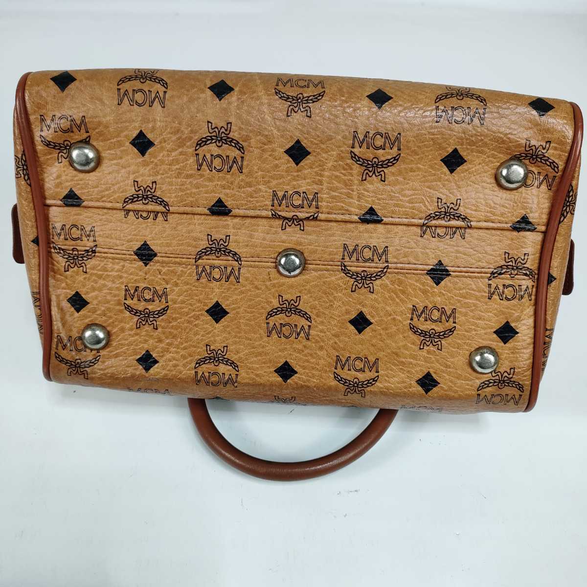 MCM バッグ ヴィセトス ミニボストン PVC レザー MCM バッグ ヴィセトス ミニボストン PVC レザー