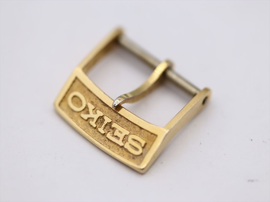 1円 正規良品 セイコー 純正ベルト尾錠 ゴールドカラー レディース腕時計用 NKM 2000000