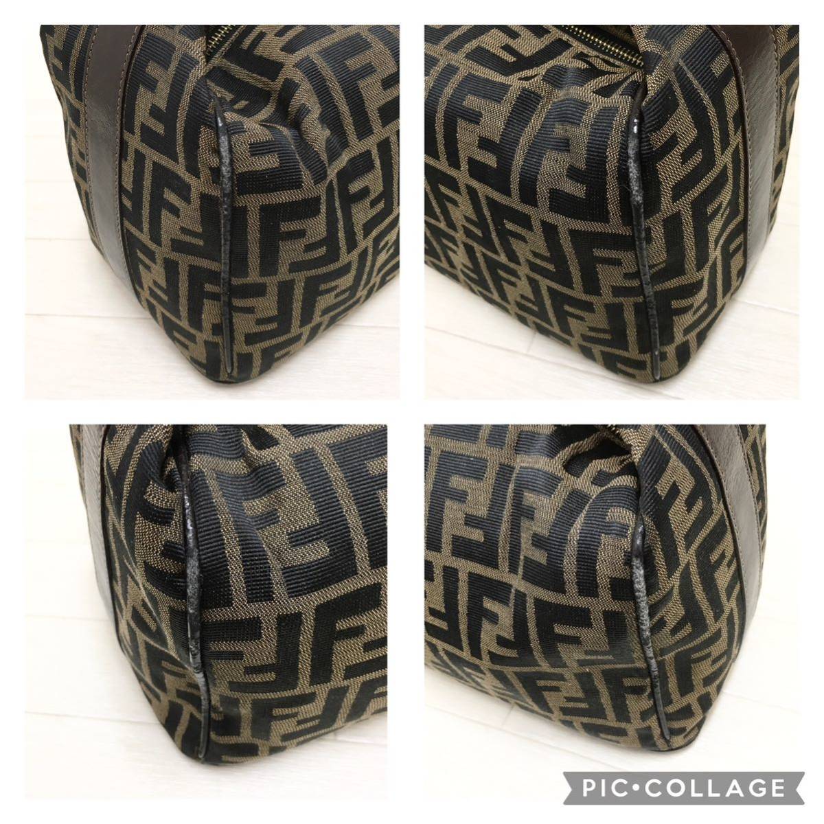 ☆良品・人気モデル☆フェンディ FENDI ズッカ柄 バニティ 
