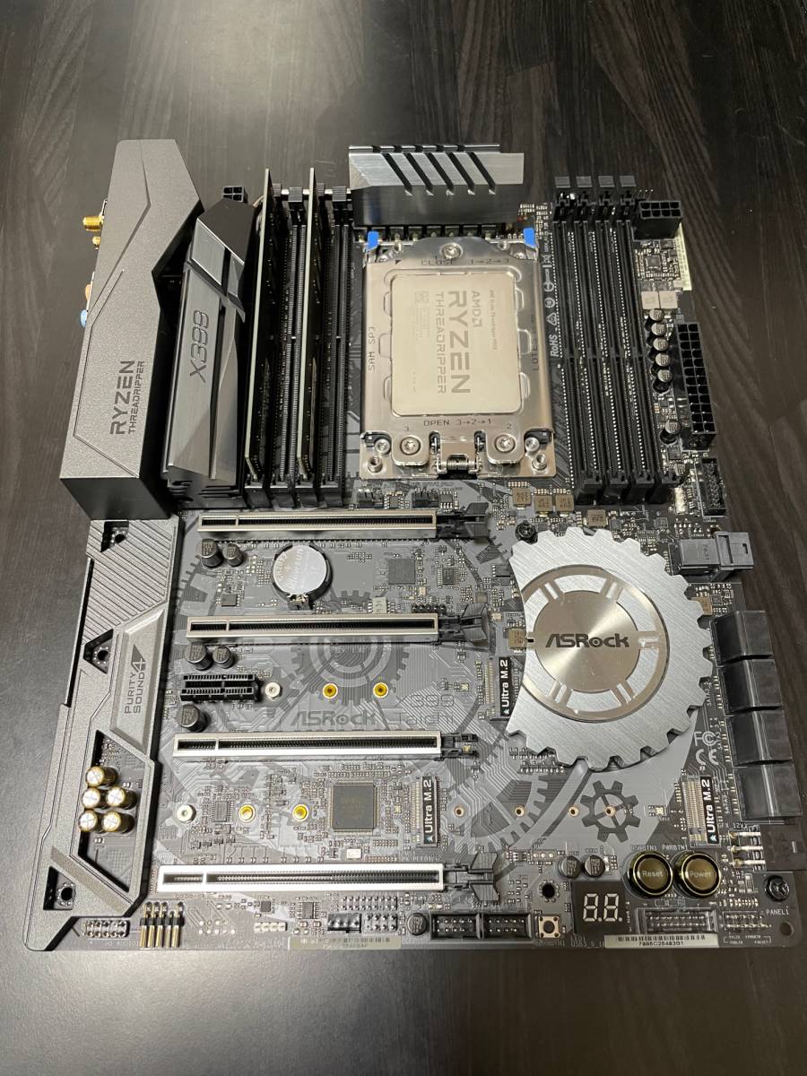 ASRock X399 Taichi + AMD Ryzen Thredripper 1950X ゲーミング
