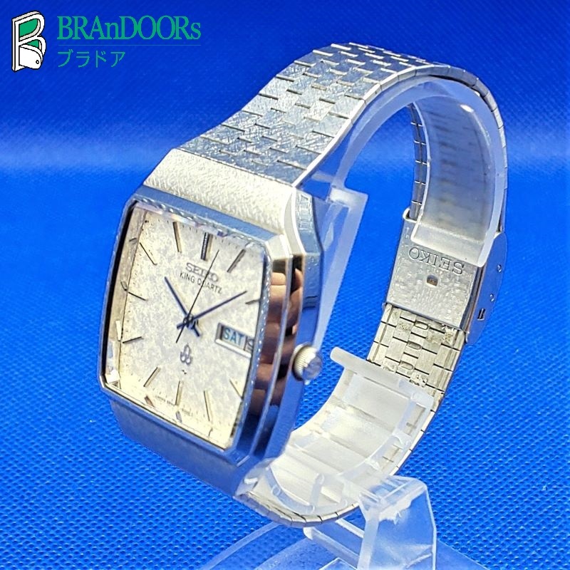 ☆ SEIKO セイコー KING QUARTZ キングクォーツ 5855-8001 デイト 3針 