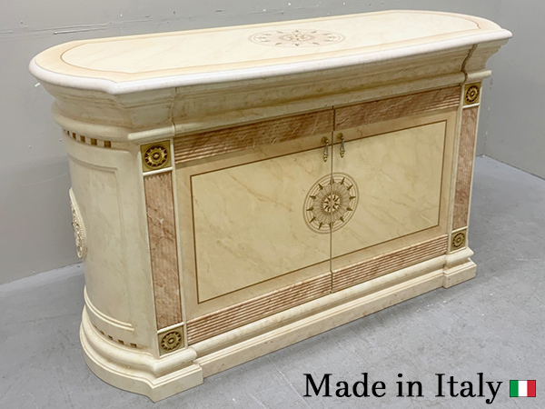 ■EM235A/美品/イタリア製/エレガント/40万/サイドボード/リビングボード/クラシック/姫家具/高級